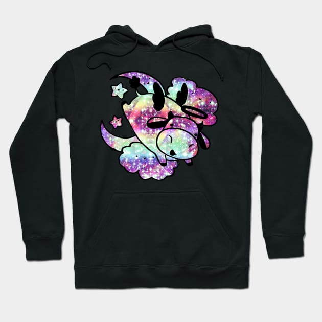 Angel Space Cow Hoodie by saradaboru